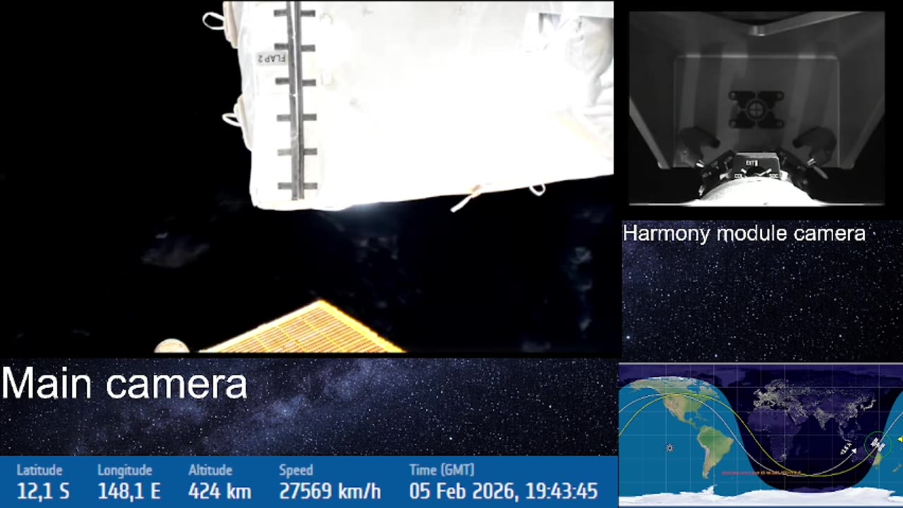 Earth from ISS live | unofficial