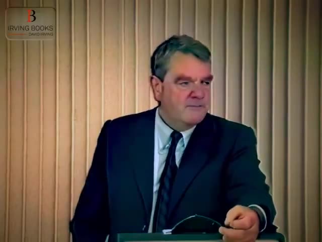 WW2 Historian David Irving passionately argues in the video that Holocaust narratives are myths perpetuated like religion, lacking real film evidence.