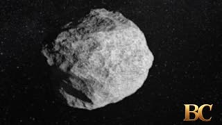 Massive asteroid on potential impact path with the Moon may trigger meteor shower on earth