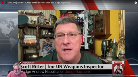 22/06/25 Andy Choinski's Live | TRUMP BOMBARDUJE IRAN! Scott Ritter i sędzia Napolitano
