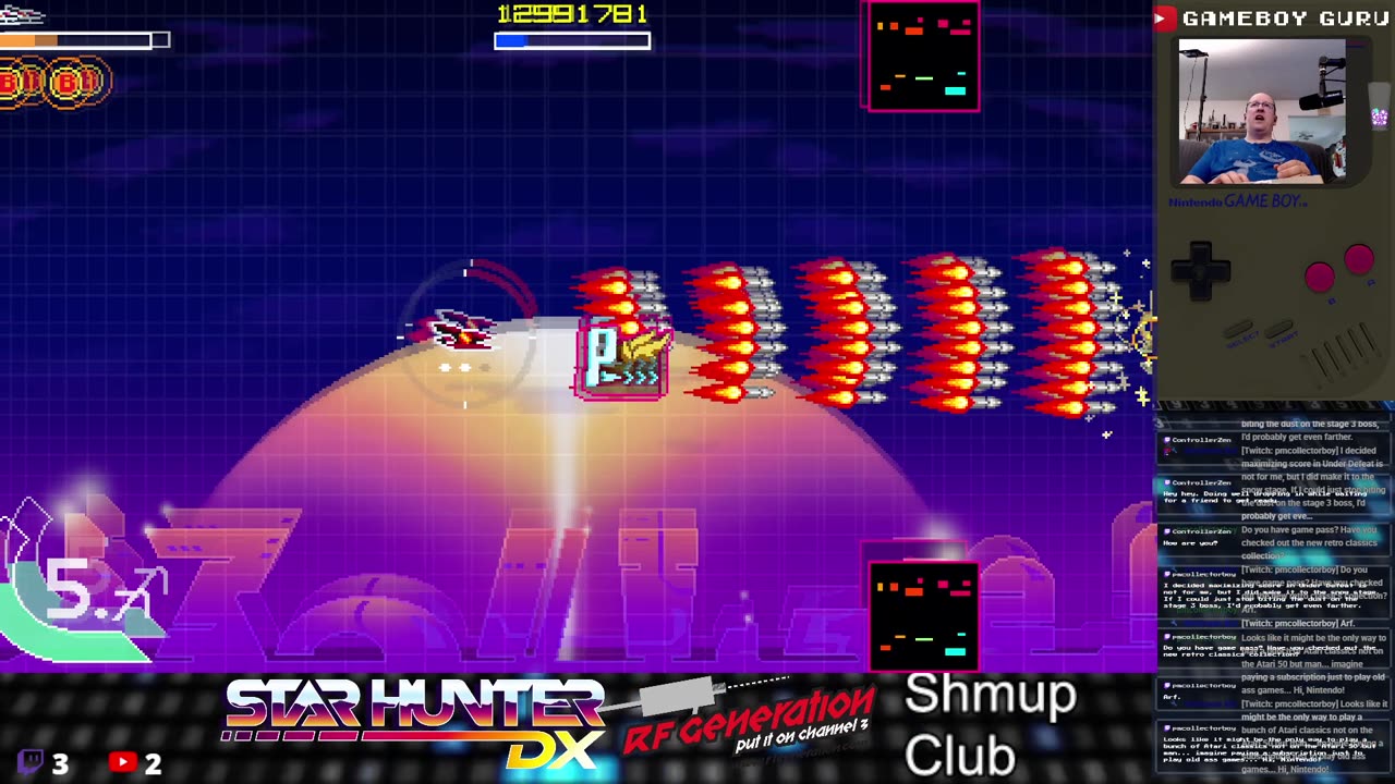 GameBoyGuru streams - Star Hunter DX!