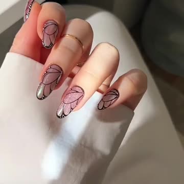Magical Butterfly Nails!
