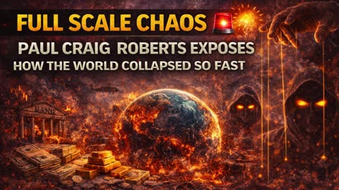 FULL SCALE CHAOS 🚨 Paul Craig Roberts Exposes How the World Collapsed So Fast