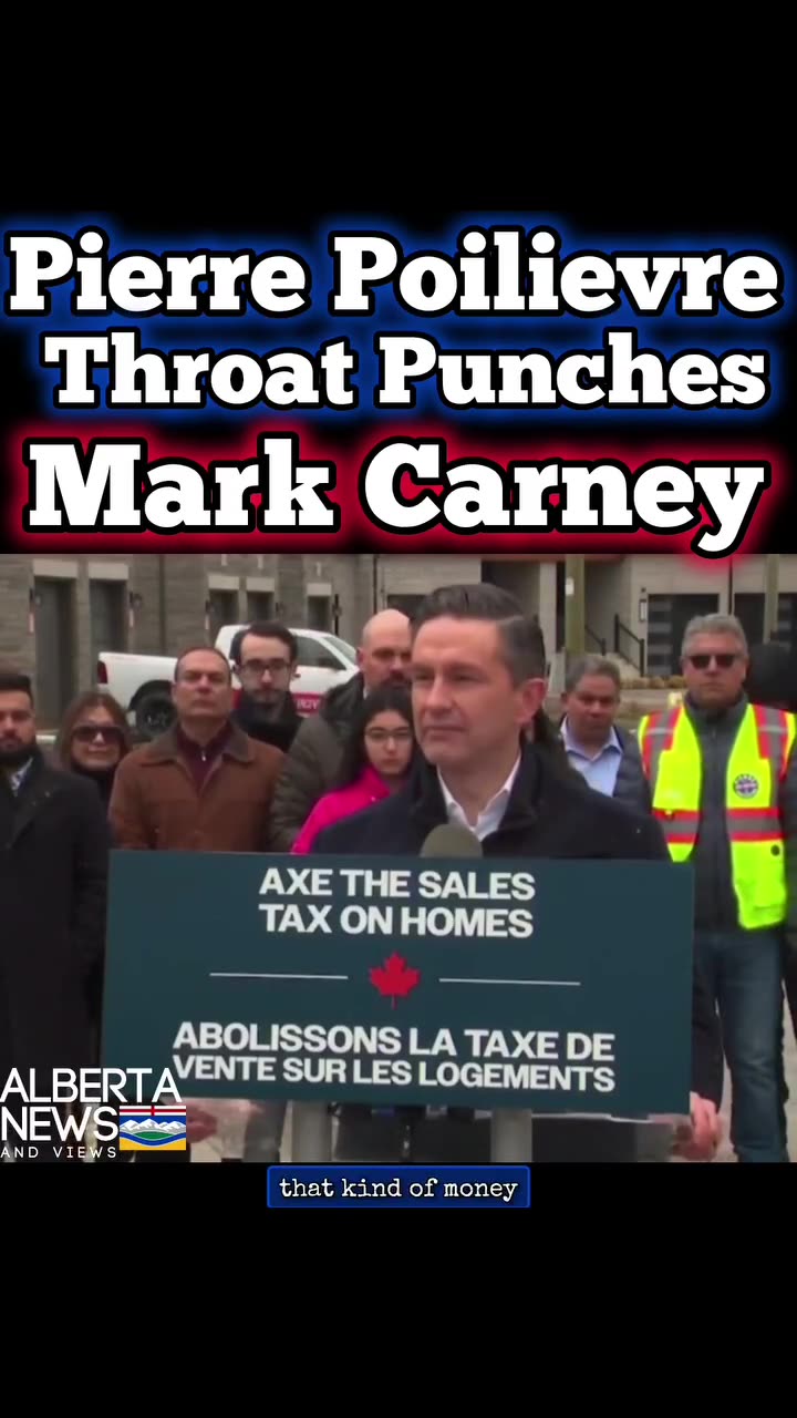 Pierre Poilievre goes FULL BEAST MODE on Copycat Mark Carney.
