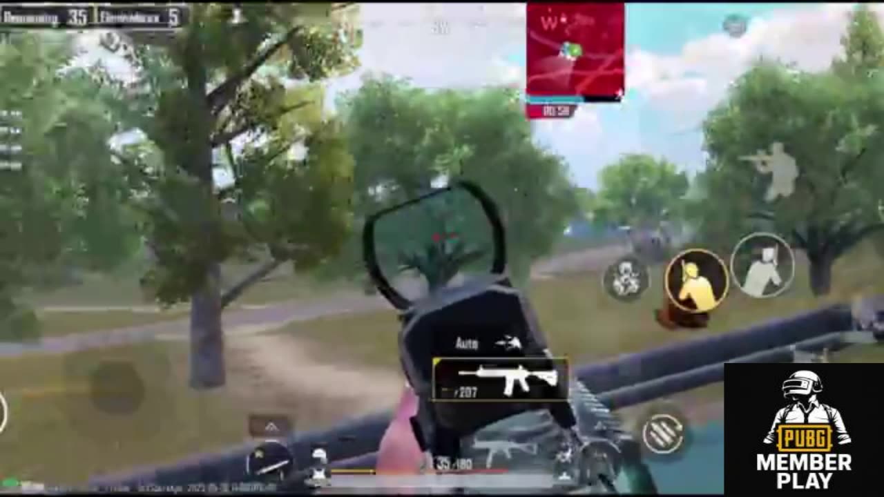 Hunting Enemies on Top of the Train