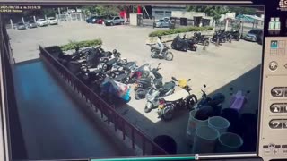 Video de cámara de seguridad