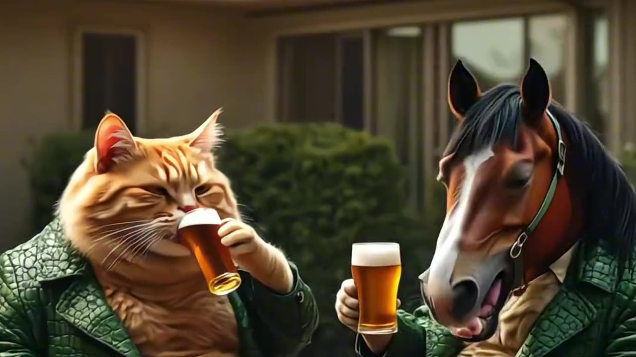 Buy a horse and be nice to it!