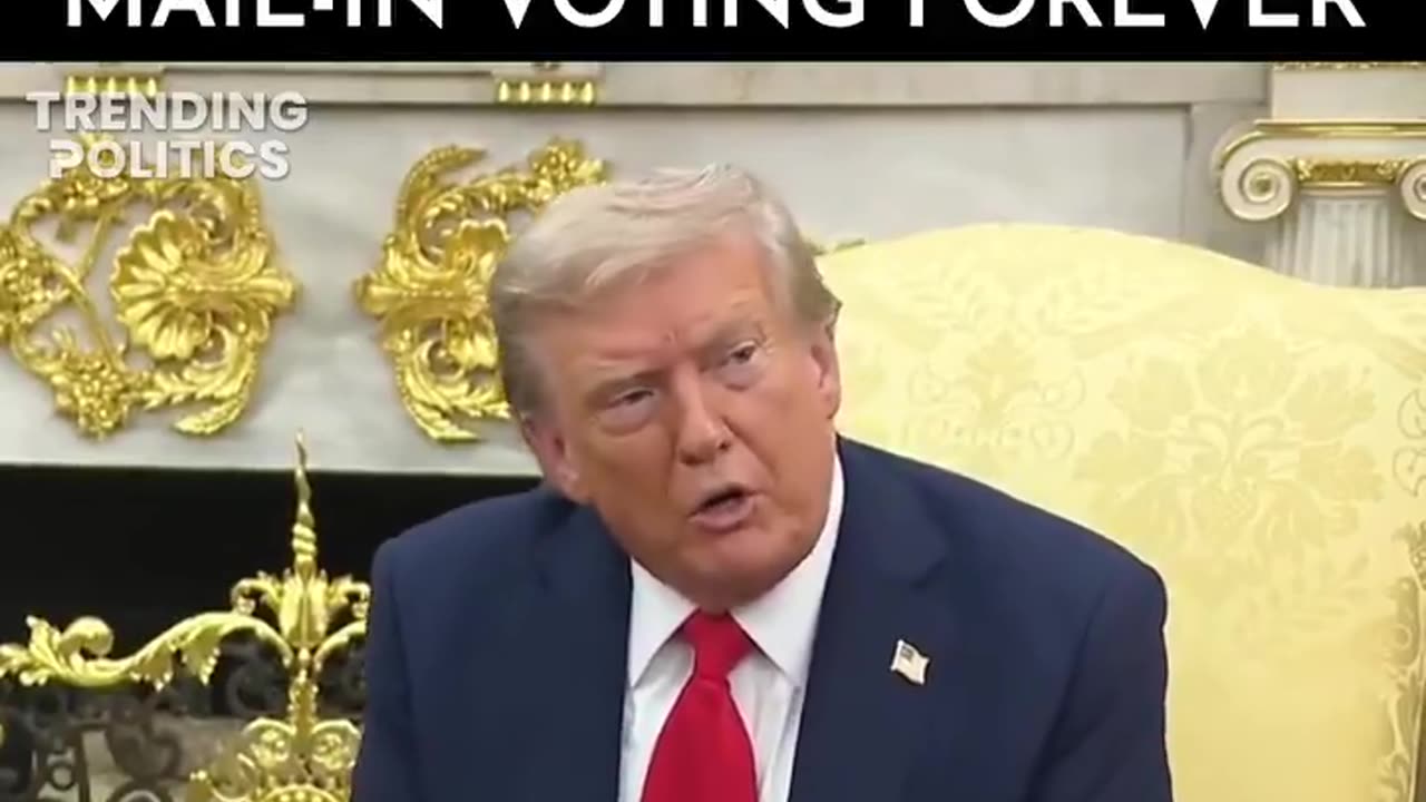 Trump Ending Mail In Voting. Democrats Are Done.
