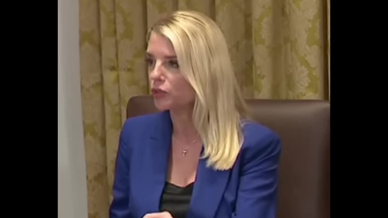 Pam Bondi Addresses Epstein List Snafu