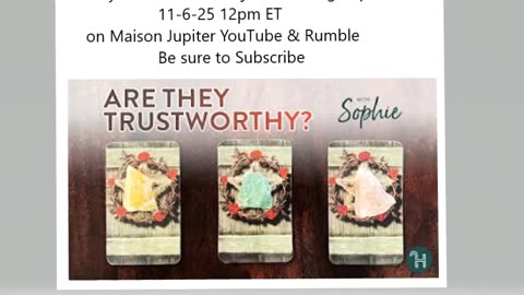 Are they trustworthy? 🔮 PICK-A-CARD THURSDAYS