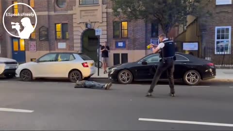 SEEING THIS SMELLY GREASY MUSLIM MIGRANT GET TASERED HAS STARTED MY MORNING OFF WITH A SMILE❗