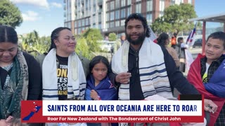 Oceania rises, bold, unshaken, united. Let the heavens hear our voice! We ROAR for New Zealand