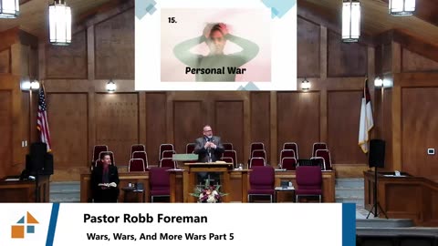 Pastor Rob Forman // Wars, Wars, And More Wars Part 5