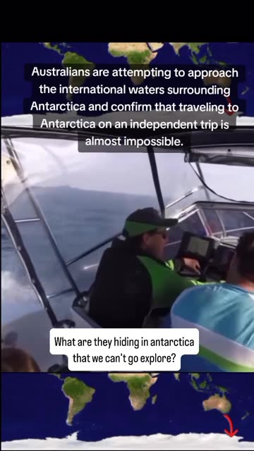 Australians Attempt to Approach Antarctica - Immediately Intercepted