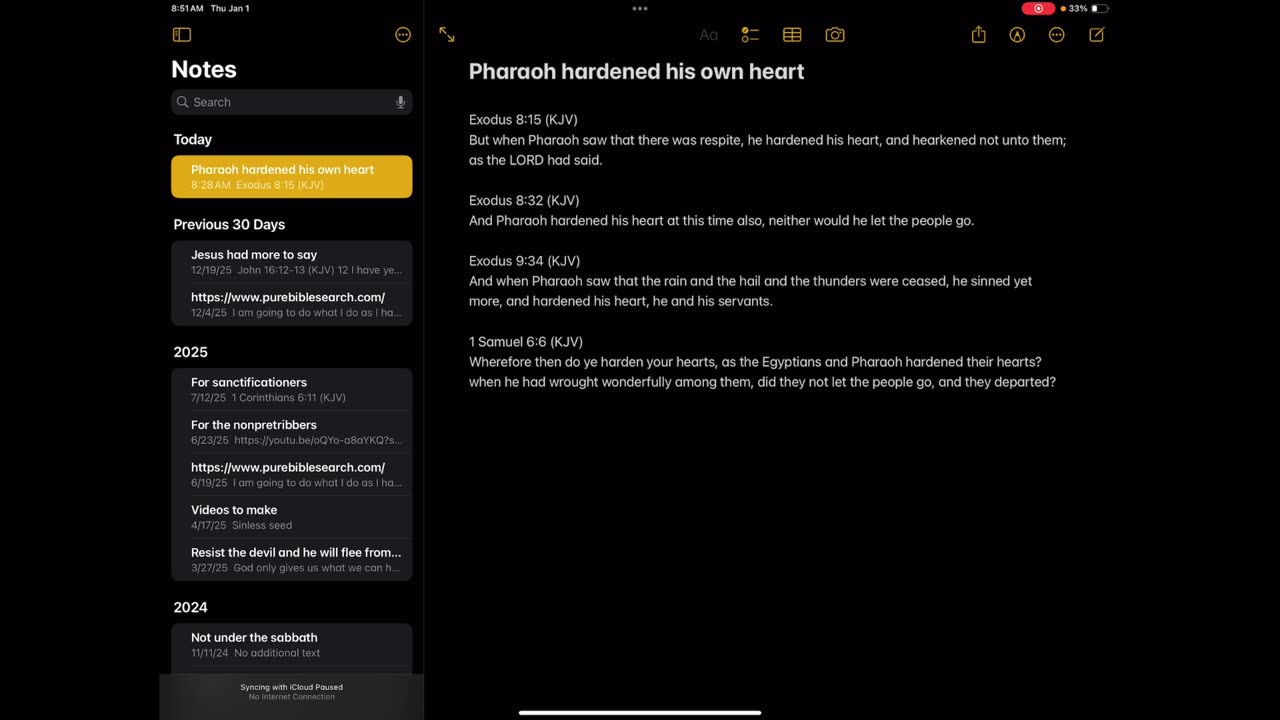 Pharaoh’s hardened heart