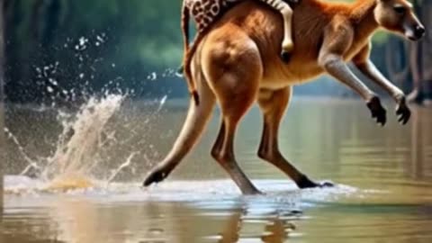 Giraffe & Kangaroo #trending #tranding #storytime #story #viral #viralshort #icecream #ice