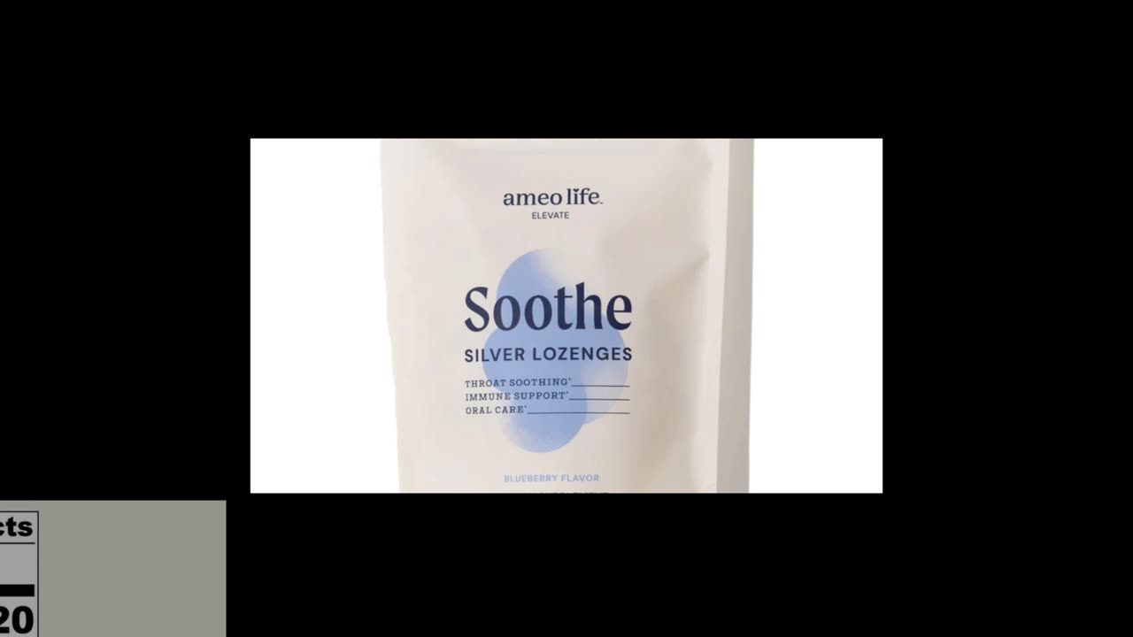 Blueberry Silver Soothing Drops 100 count