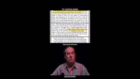 The Luciferian Agenda
