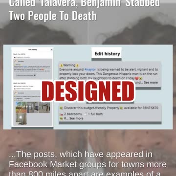 Fact Check: Social Media SCAM Posts Falsely Warn Man Called 'Talavera, Benjamin' Stabbed People