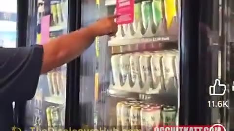 They’re starting to lock cooler doors… soon it’ll be food