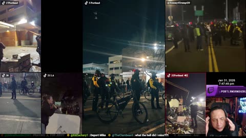 HAPPENING NOW: ICE Protests Minneapolis Portland Los Angeles (Multistream)