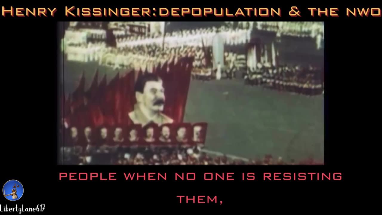 Henry Kissinger Talks Depopulation & New World Order