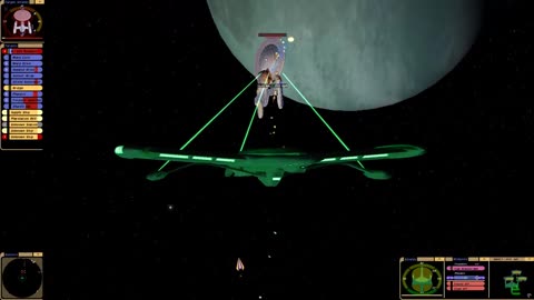 Romulan Battleship Engages U.S.S. Republic