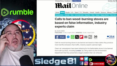 Calls to ban wood burning stoves made on a lie
