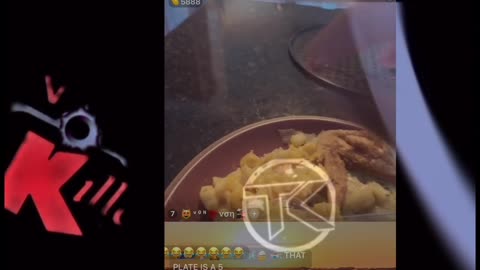KOB & TOMIKAY JUDGE VON HALF OF NOSE FOOD 🤮🤮🤮
