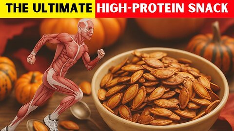 Munch Tiny Pumpkin Seeds Daily to Unlock Massive Health Wins! MD04