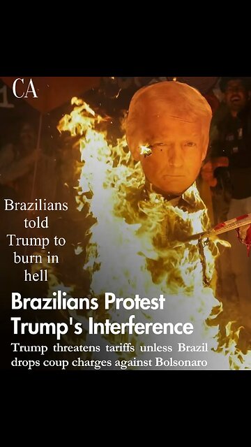 US backed and financed color revolution not working in Brazil