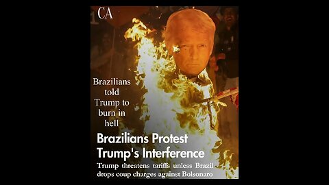 US backed and financed color revolution not working in Brazil