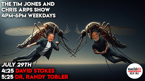 The Tim Jones and Chris Arps Show 07.29.2025 David Stokes | Dr. Randy Tobler