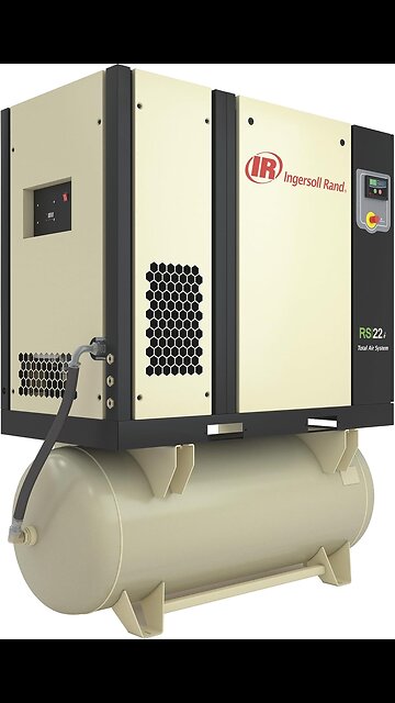 Ingersoll Rand Rotary Screw Air Compressor - Model# RS18i-A115-TAS