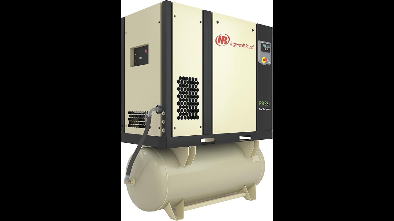 Ingersoll Rand Rotary Screw Air Compressor - Model# RS18i-A115-TAS