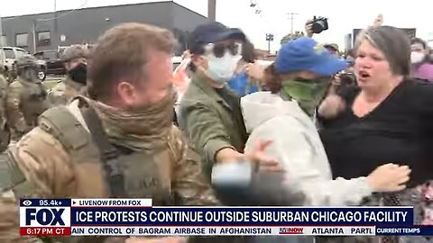 WATCH: ICE protests turn tense in Chicago