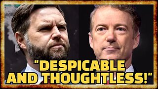 Rand Paul TRASHES JD Vance For TOUTING Venezuela Boat Strike
