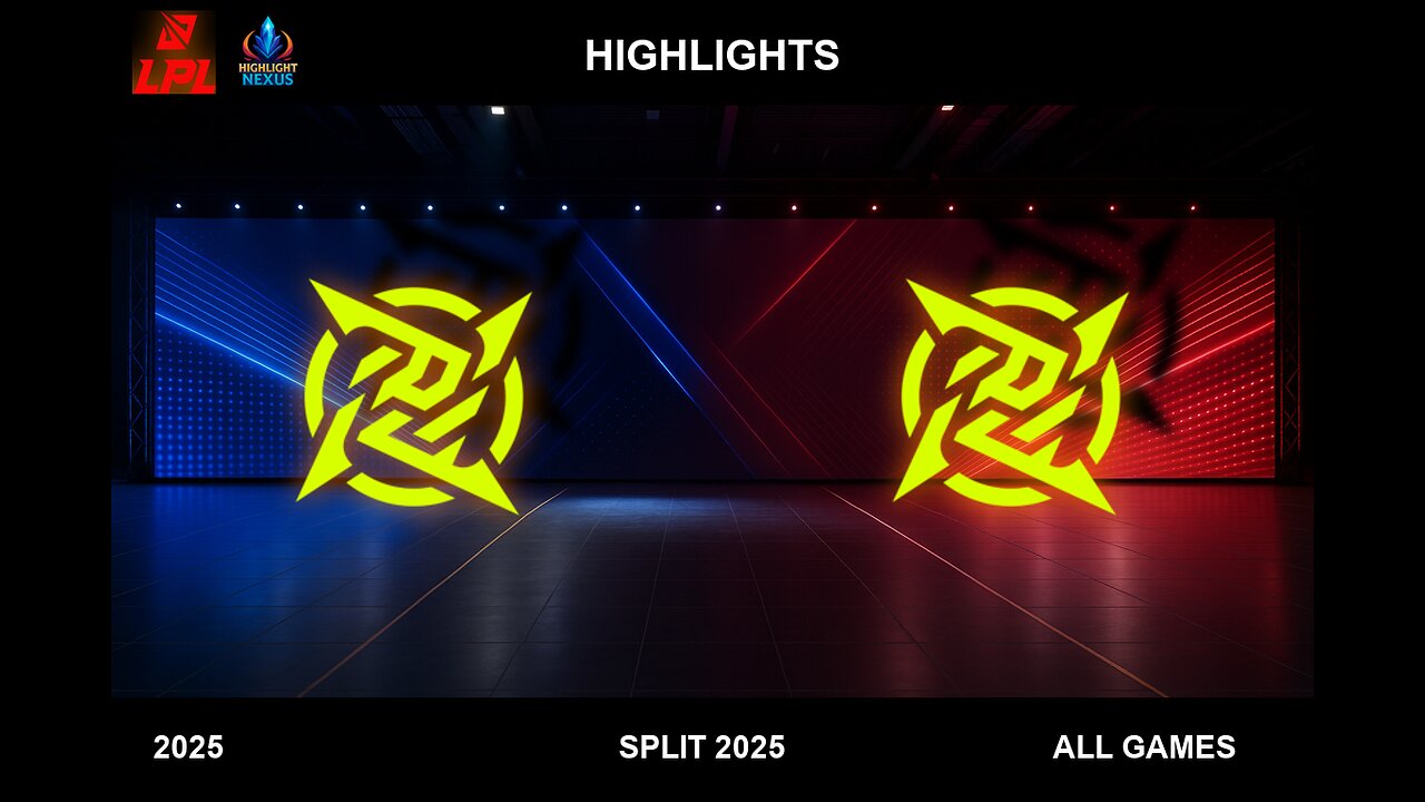 LNG vs NIP Highlights ALL GAMES — LPL Summer Split 2025 — LNG Esports vs Ninjas in Pyjamas