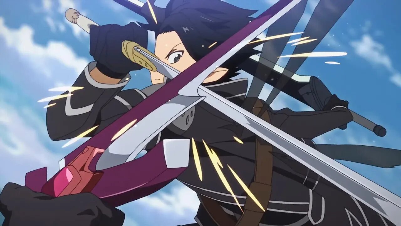 Sword Art Online - Kirito vs Eugene