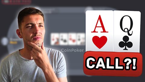 SICK River Spot With AQ - Hero Fold or Sigh Call?!