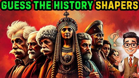 Can You Identify These Historical Legends? | HIDDEN LEGENDS | READY TO UNVEIL