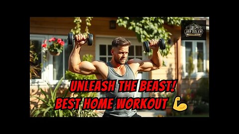 No Equipment? No Problem! BEST HOME WORKOUT for All Levels 🏡💪 | Jax Solen Fitness and Training Tips