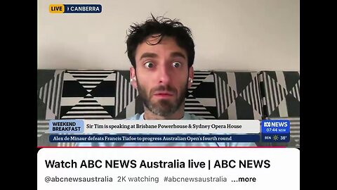 Some technical issues on Australian morning news