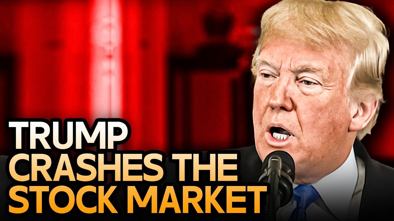 Trump Crashes The Stock Market To Help Elon Musk
