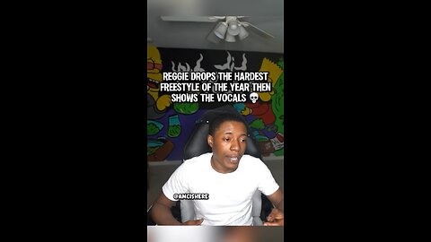 Reggie drops the hardest freestyle of the year then shows the vocals #lilrodneyson #girlhefunny1x