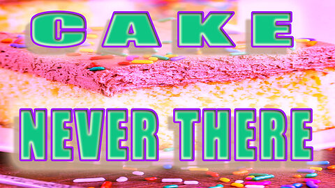 CAKE - NEVER THERE - Karaoke