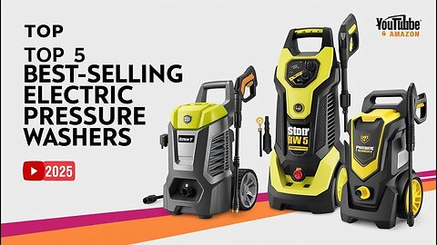 💦🚀 Top 5 BEST Electric Pressure Washers 2025 – Power Up Your Cleaning! 🏡✨