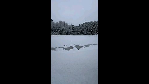 Buzul Gölde Kütük Ocakta Çay 🪵🧊 tea on a wood stove on a glacial lake
