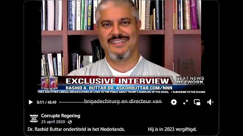 Ter herinnering aan Dr. Rashid Buttar - Vergiftigd in 2023.