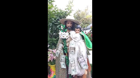 Imagen De San Jose Con El Niño Jesus. Image Of Saint Joseph With Baby Jesus. 5.19.2025 Snapchat